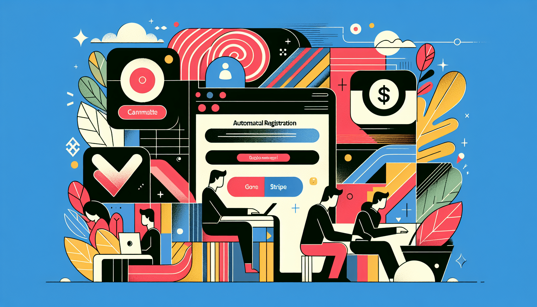 Activation de l'Inscription Automatique et du Paiement par Stripe